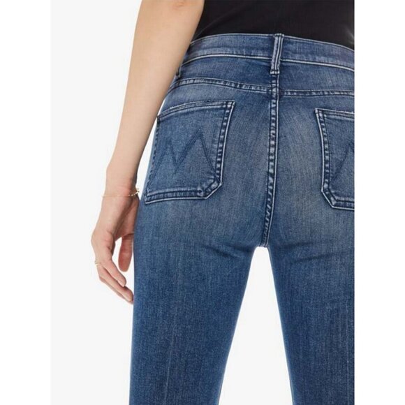 💕MOTHER💕 The Hustler Patch Pocket Ankle Fray Jeans ~ Healing Jar 25 NWT - Picture 3 of 16